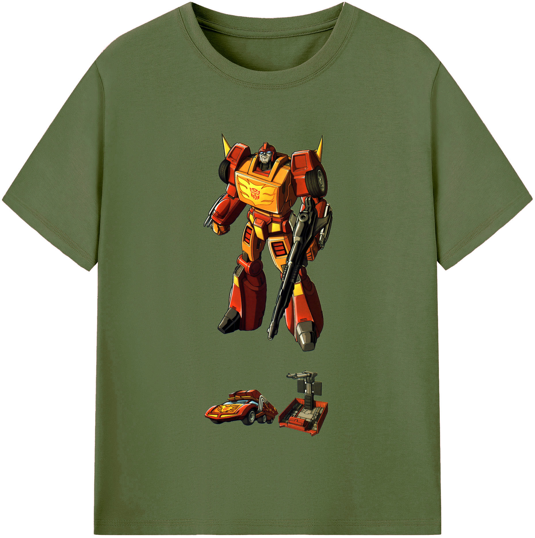 （画像用）  綿100％半袖Tシャツ（フロントプリント）